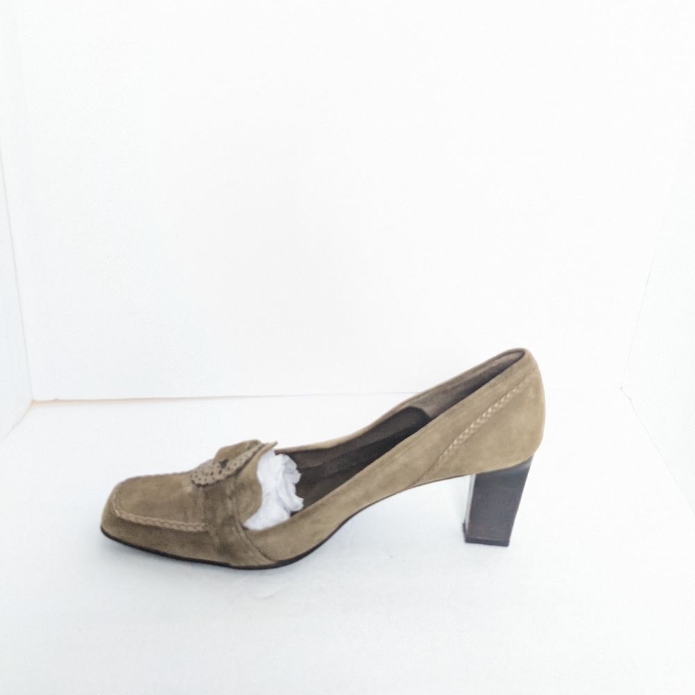 Costa Blanca suede heels - Picture 5 of 16